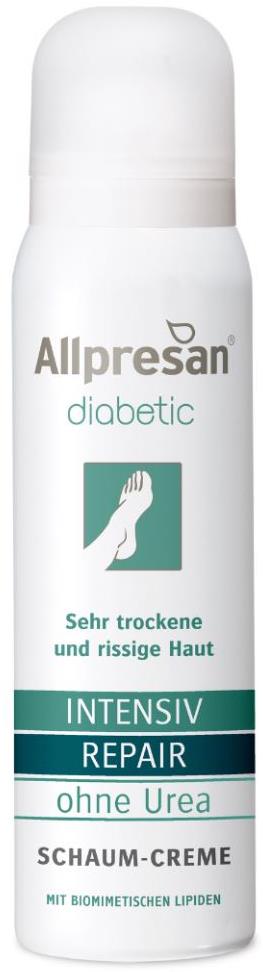 Allpresan Diabetic Intensive Repair Krémová pěna bez urey 125 ml
