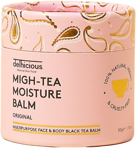 Delhicious Migh-Tea Moisture Multipurpose Balm Fragrance Free 50 g