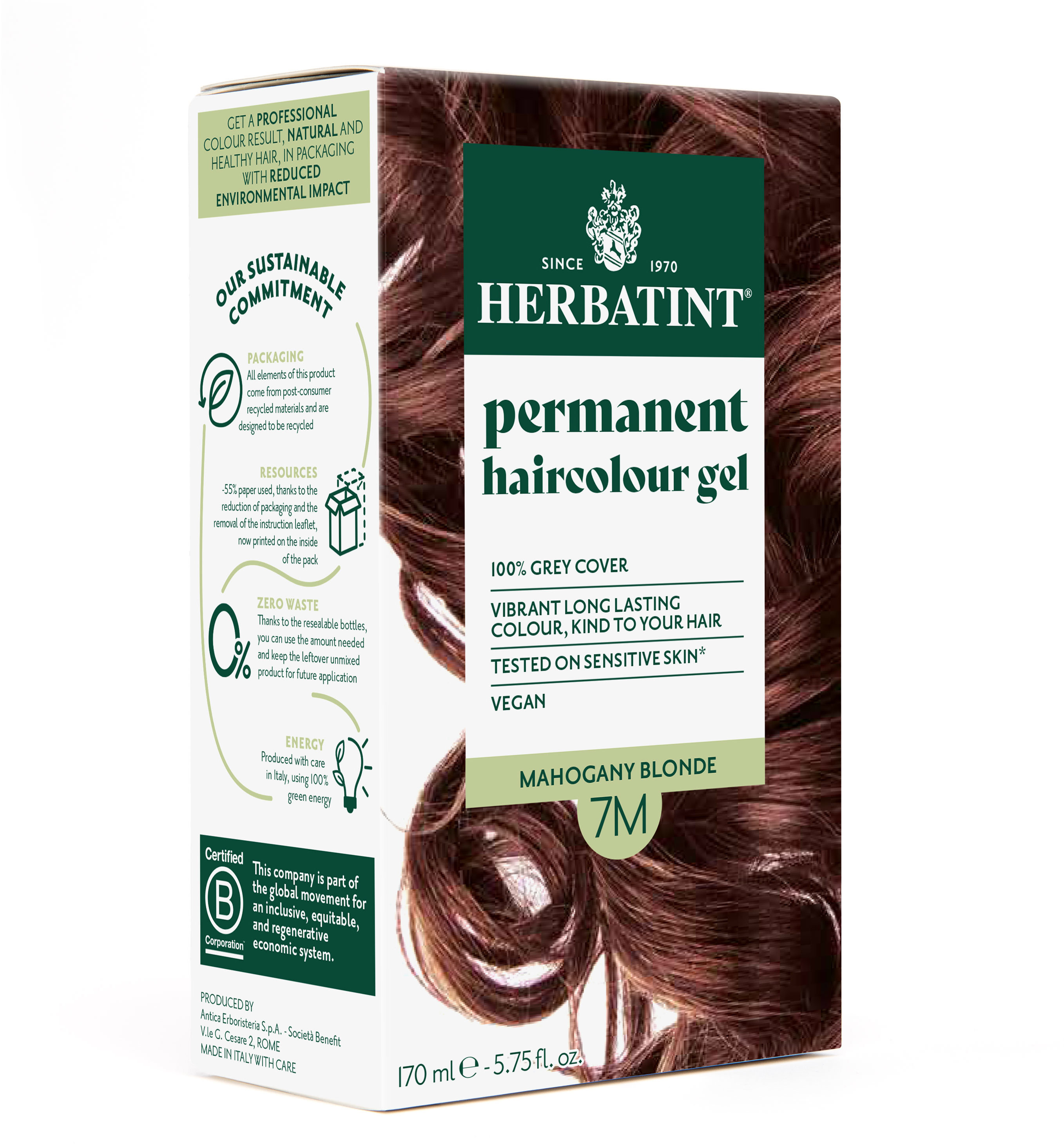 HERBATINT 7M světle mahagonová blond 170 ml