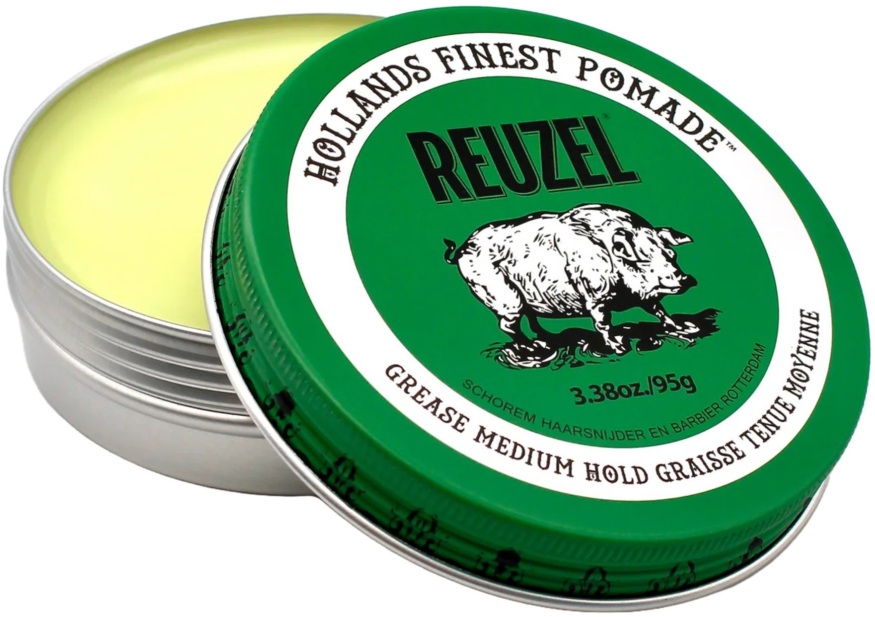 REUZEL Green Grease Medium Hold 95 g
