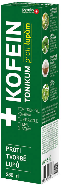 CEMIO Kofein tonikum proti lupům 250 ml