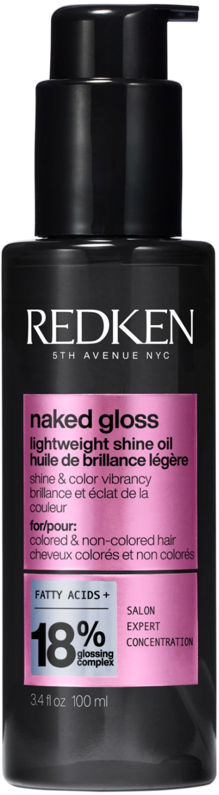 REDKEN Naked Gloss lehký olej 100 ml