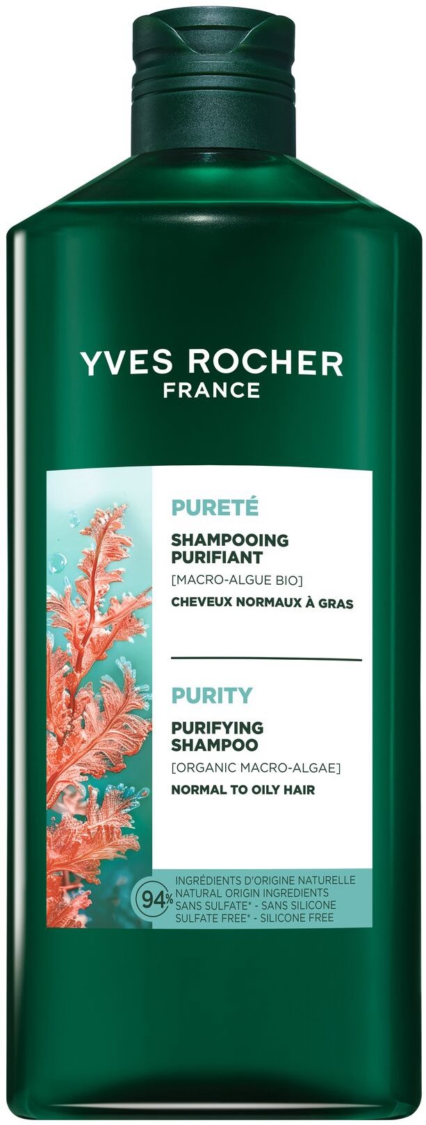 YVES ROCHER detoxikační šampon 300 ml