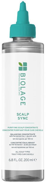 BIOLAGE Scalp Sync Pročišťující koncentrát na vlasovou pokožku 200 ml