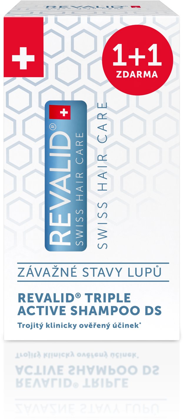REVALID Triple Active Shampoo DS 300 ml 1+1 zdarma