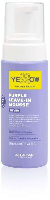 ALFAPARF MILANO Yellow Silver Leave In Mousse 160 ml