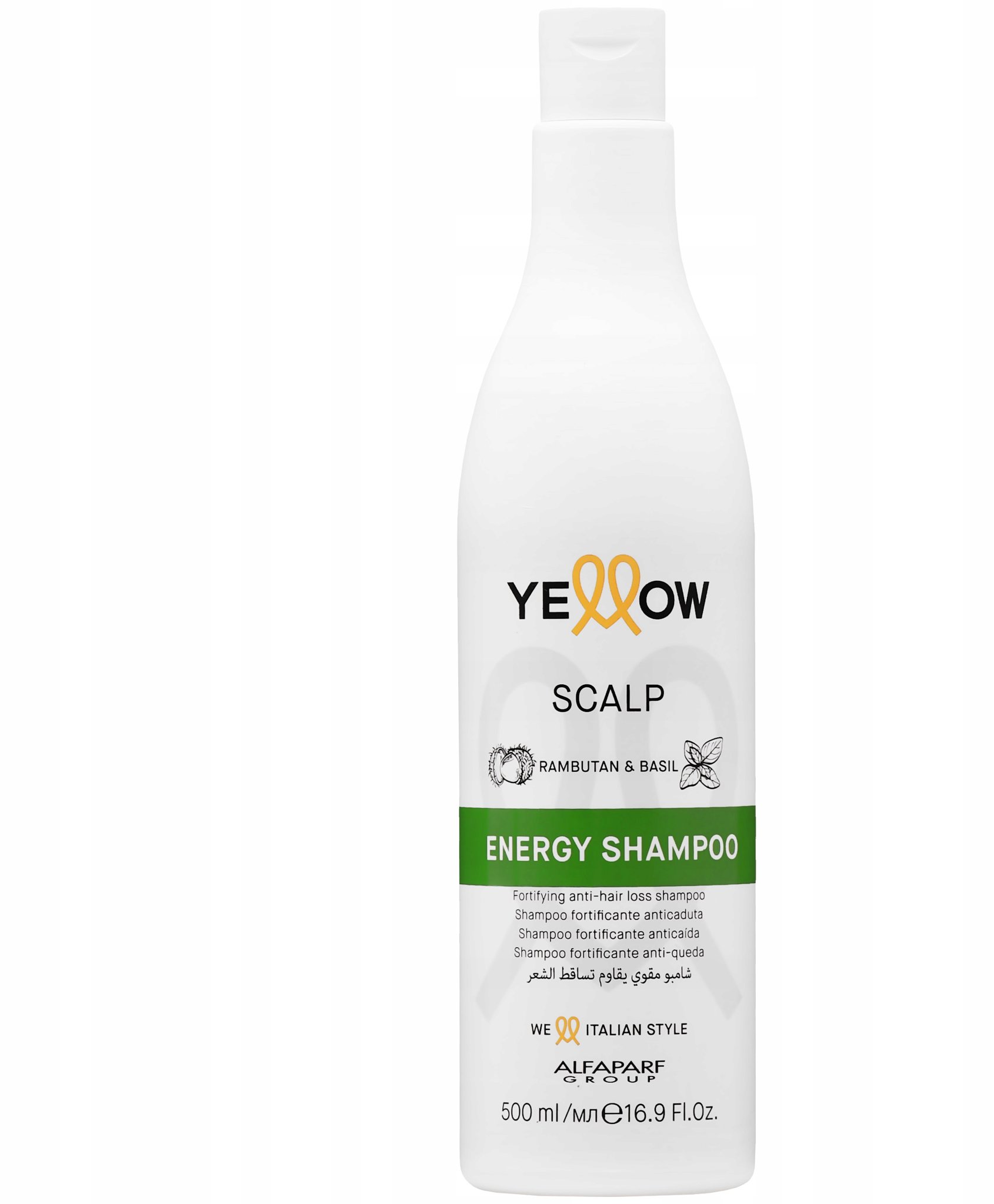 ALFAPARF MILANO Yellow Scalp Energy Shampoo 500 ml