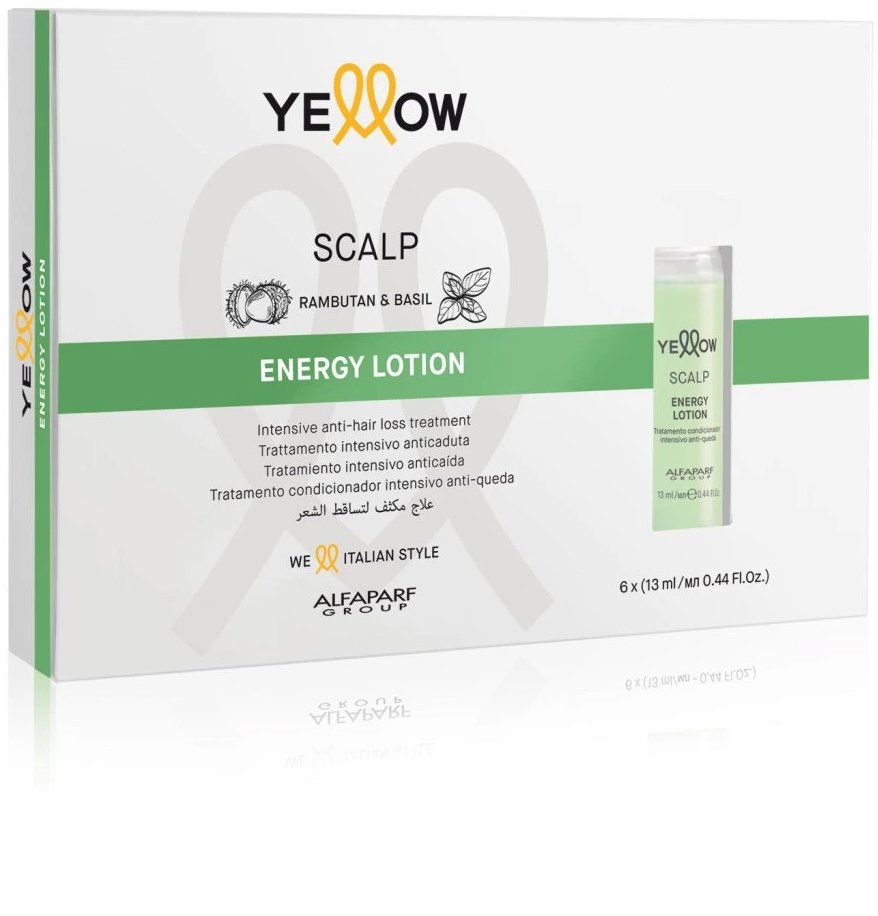 ALFAPARF MILANO YE Scalp Energy Lotion 6× 13 ml