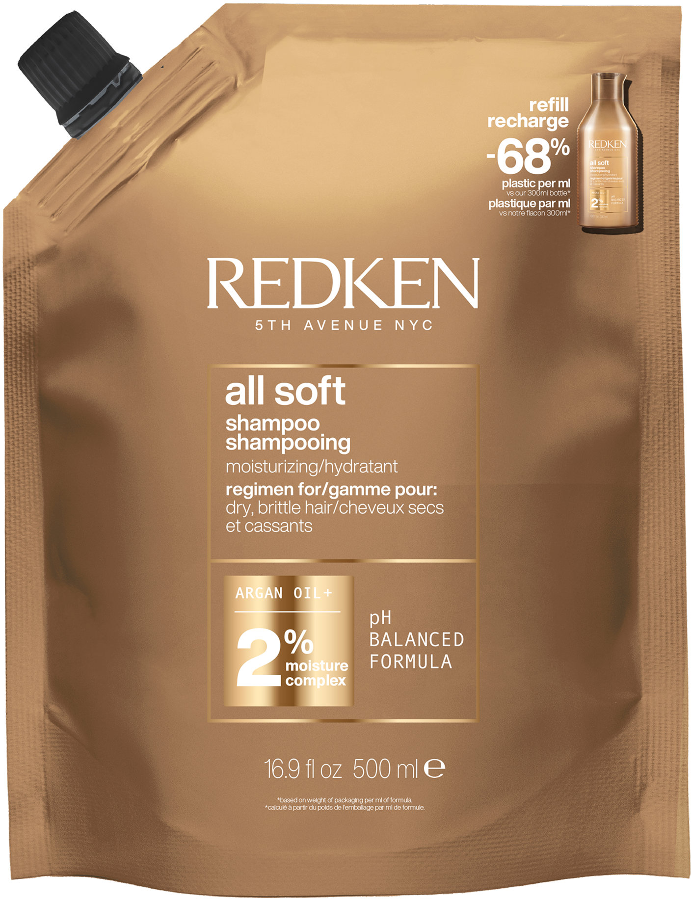 REDKEN All Soft 500 ml refill