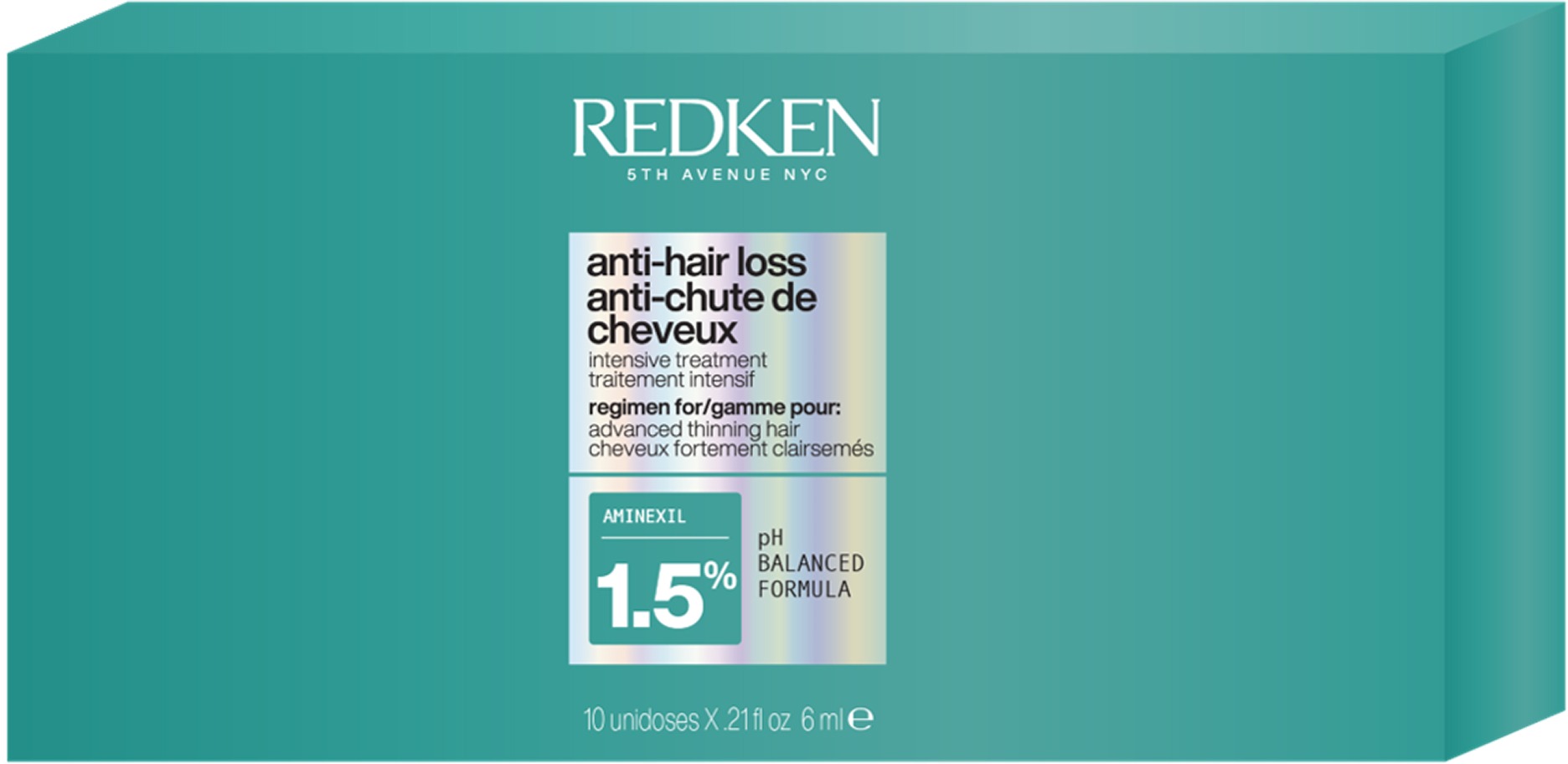 REDKEN Anti-Hairloss Aminexil Treatment 10 × 6 ml