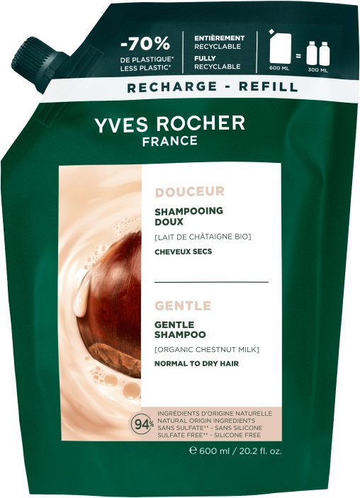 YVES ROCHER Zjemňující šampon 600 ml