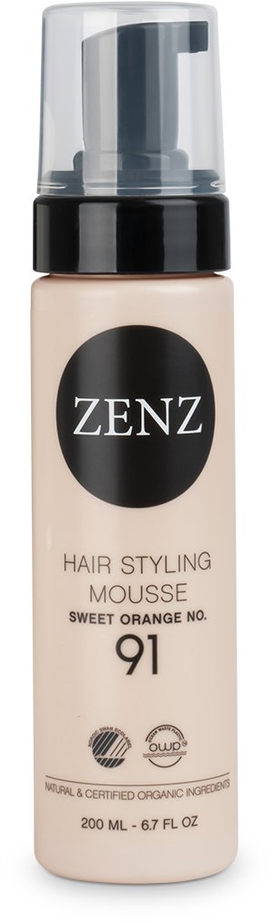 ZENZ No. 91 Hair Styling Mousse Extra Volume Orange 200 ml