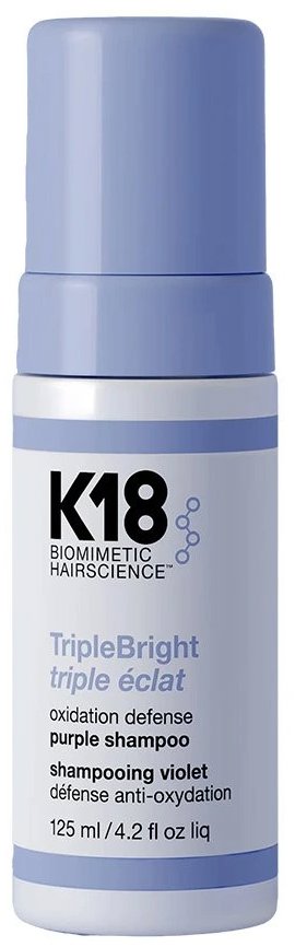 K18 TripleBright Purple Shampoo 125 ml