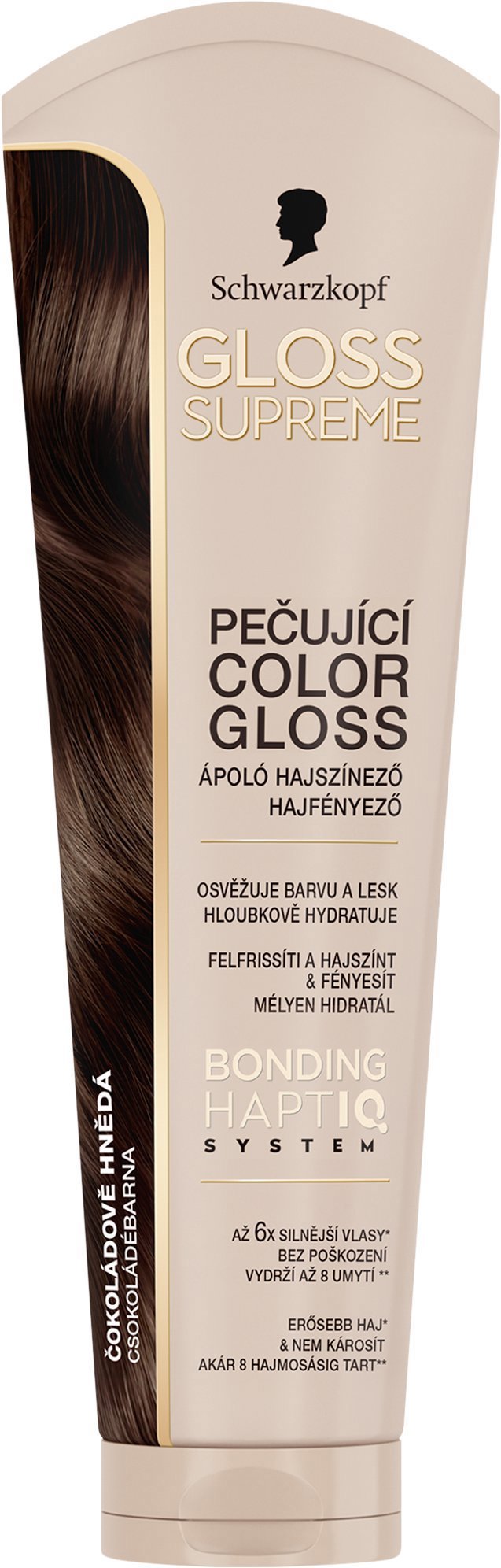 SCHWARZKOPF Gloss Supreme Čokoládově hnědý