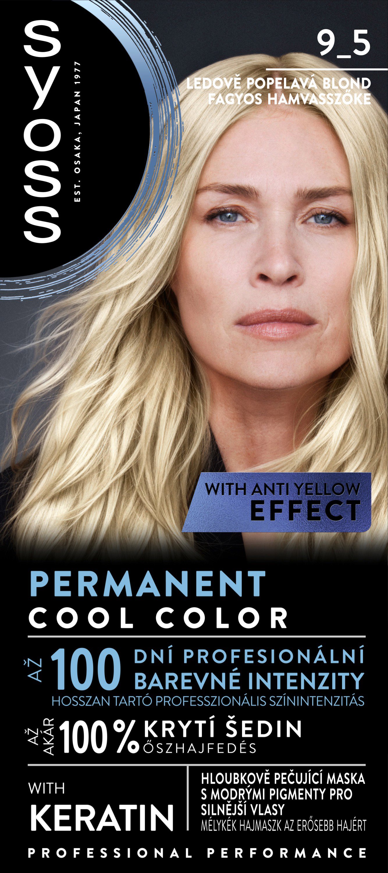 SYOSS Color 9-5 Ledový perleťově plavý 50 ml