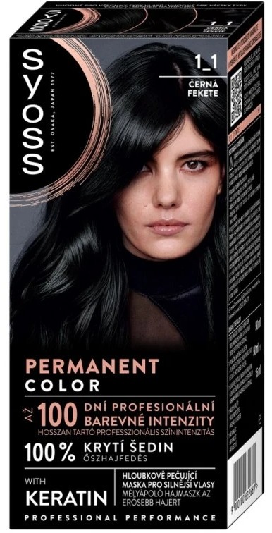 SYOSS Color 1-1 Černý 50 ml