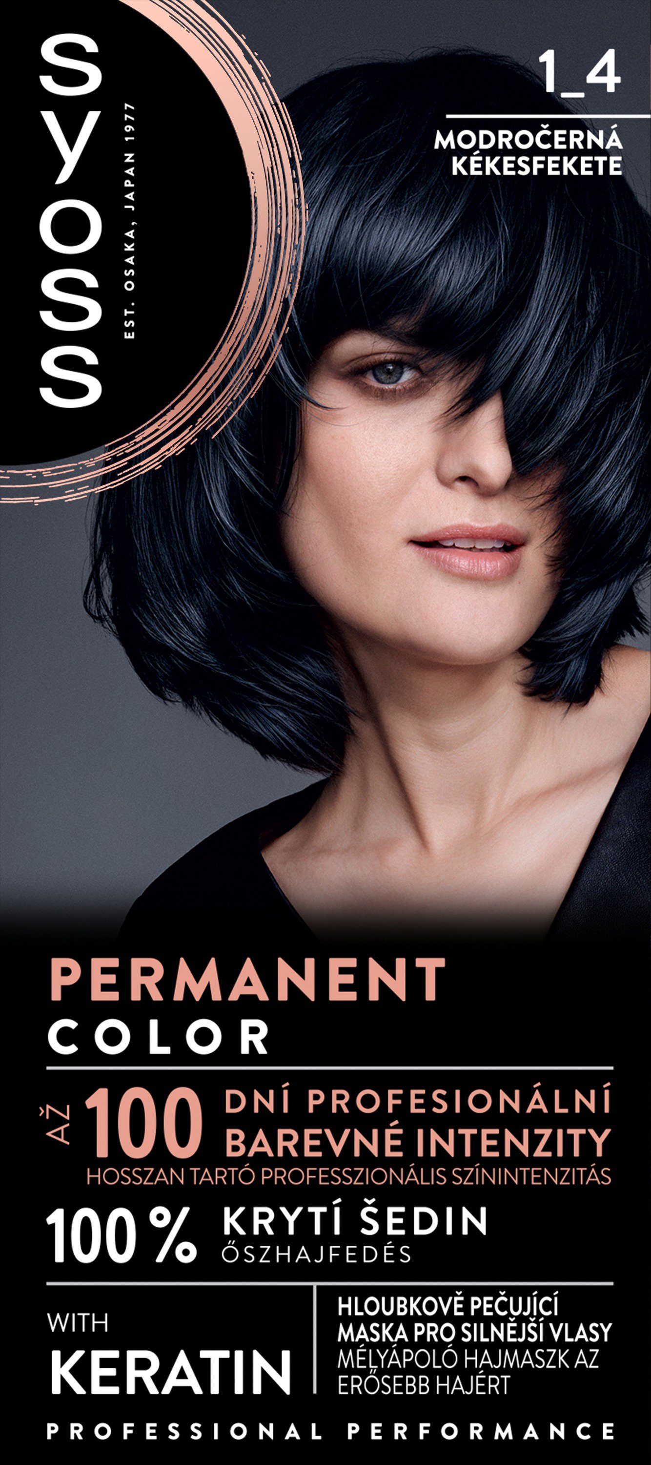 SYOSS Color 1-4 Modročerná 50 ml