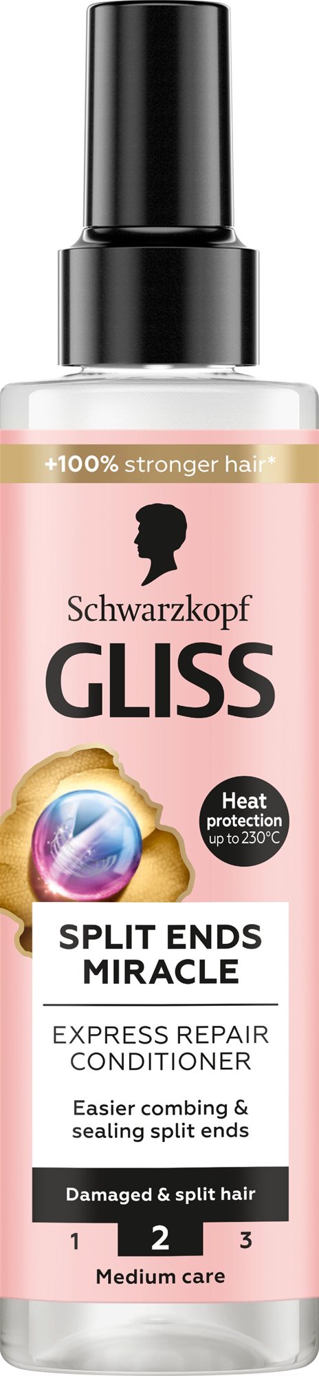 SCHWARZKOPF GLISS regenerační expres kondicionér Split Ends Miracle 200 ml