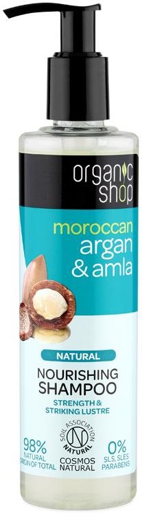 ORGANIC SHOP Vyživující šampon argánie a amla 280 ml