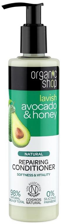 ORGANIC SHOP Regenerační Kondicionér avokádo a med 280 ml