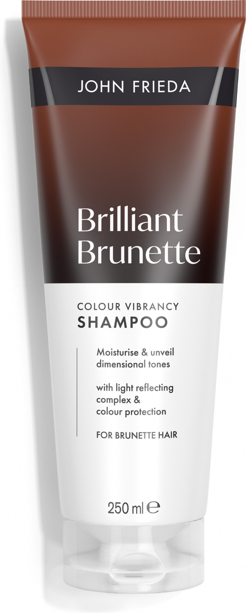 John Frieda Brilliant Brunette Colour Vibrancy Shampoo 250 ml