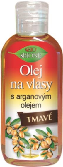 BIONE COSMETICS Bio Keratin a Arganový olej Výživný olej na tmavé vlasy 80 ml