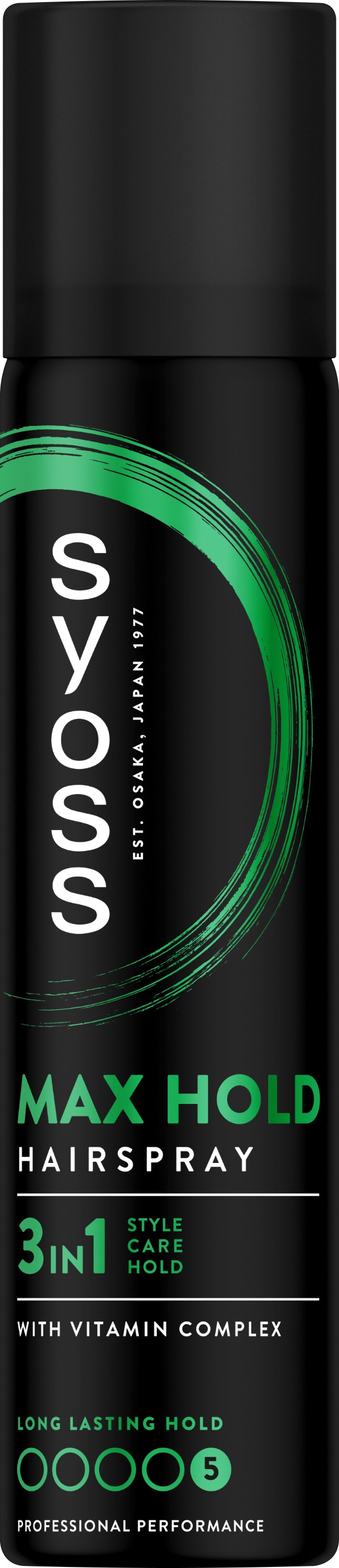 SYOSS Max Hold - lak na vlasy mini 75 ml