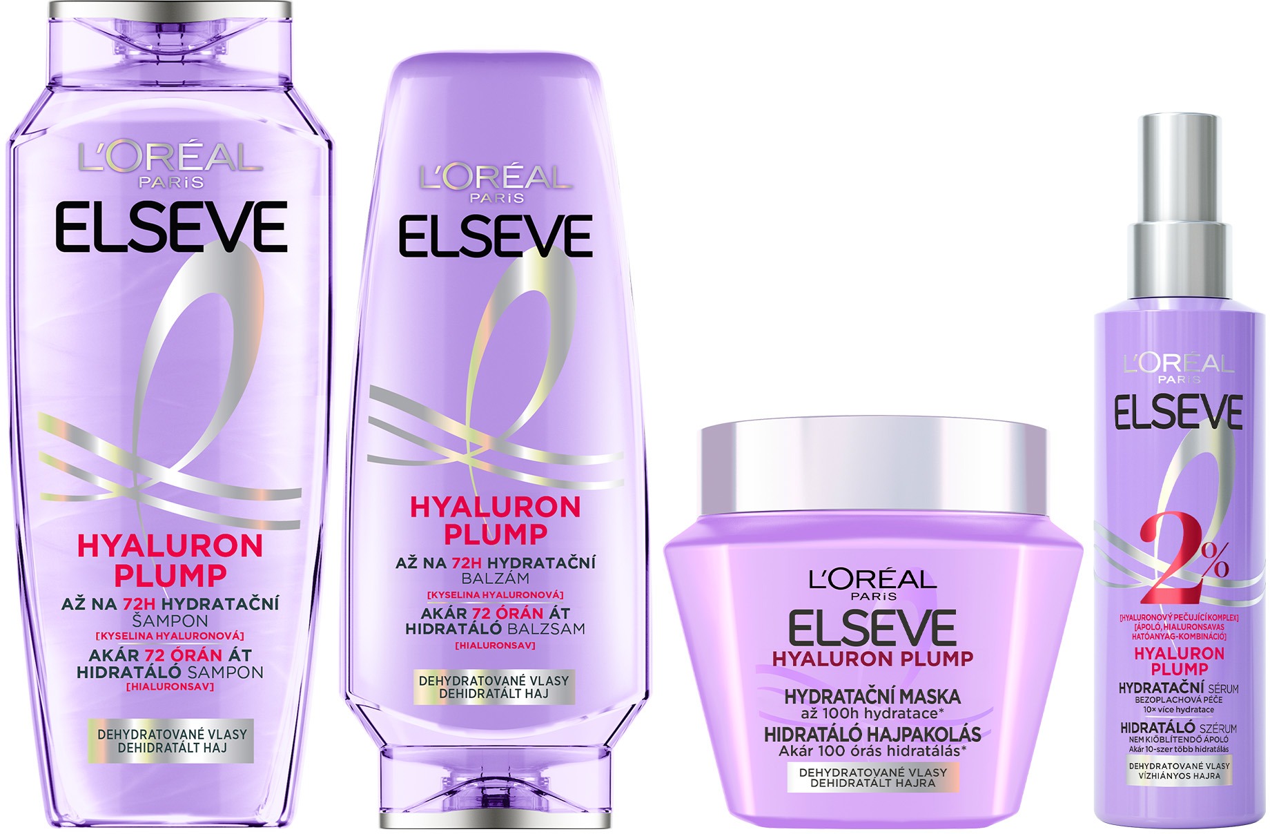 L'ORÉAL PARIS Elseve Hyaluron Plump Set 800 ml