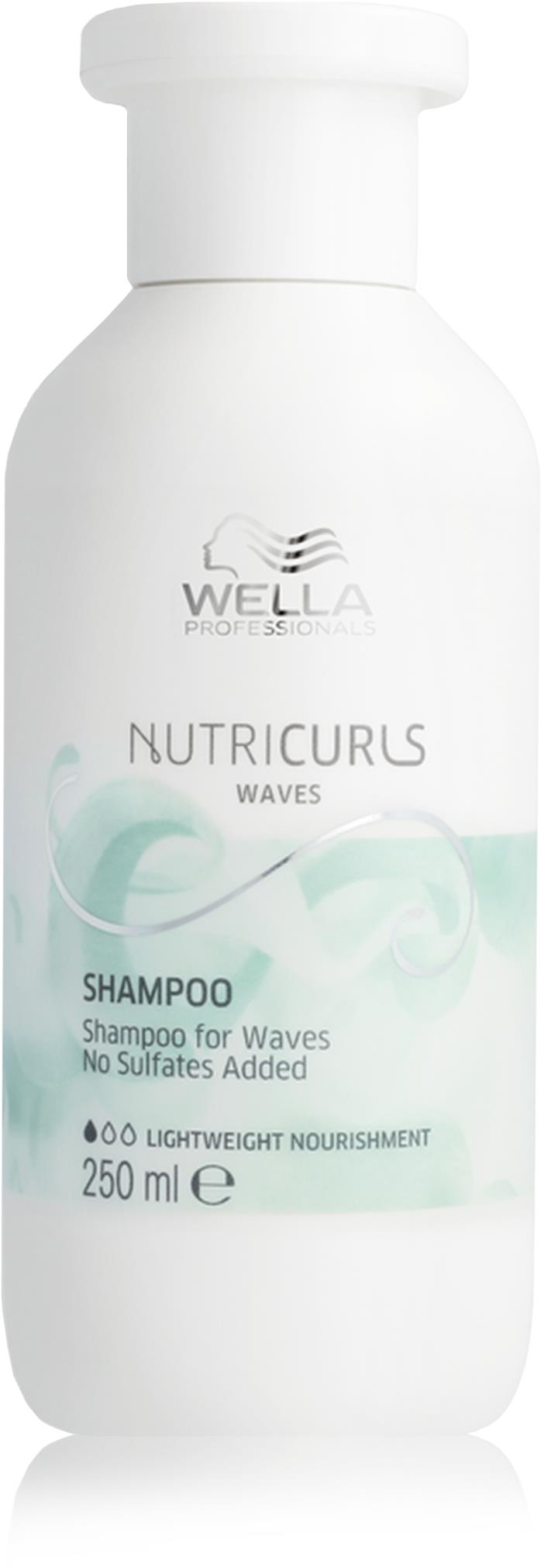 WELLA PROFESSIONALS Nutricurls Shampoo for Waves 250 ml