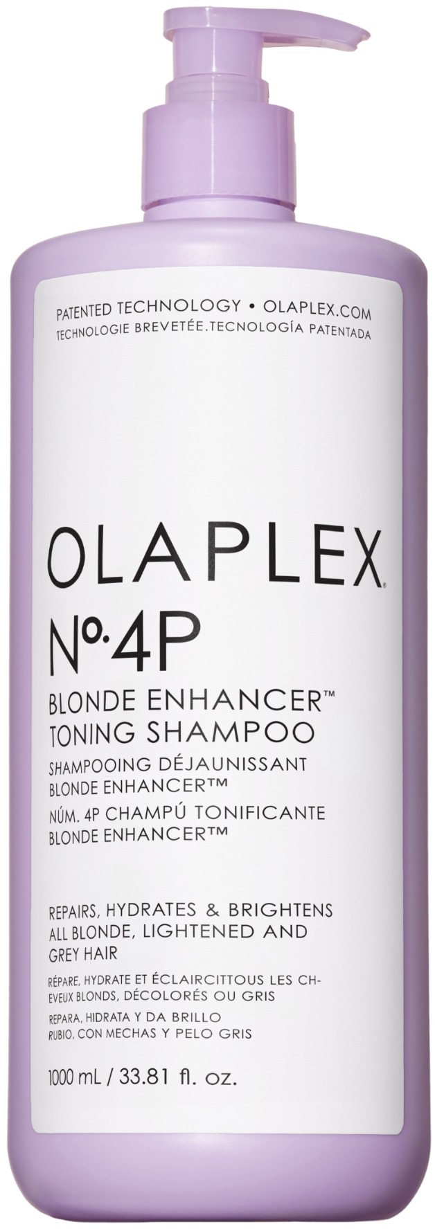 OLAPLEX No. 4P Blonde Enhancer Toning Shampoo 1000 ml