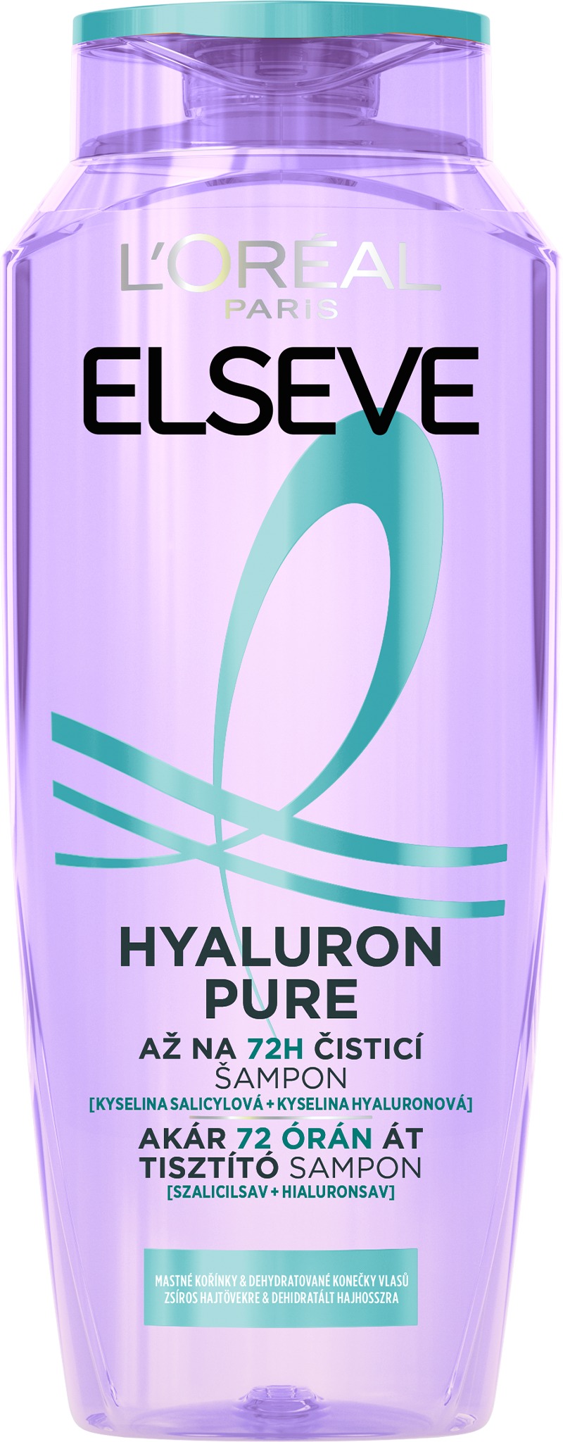 L'ORÉAL PARIS Elseve Hyaluron Pure 72H Shampoo 400 ml