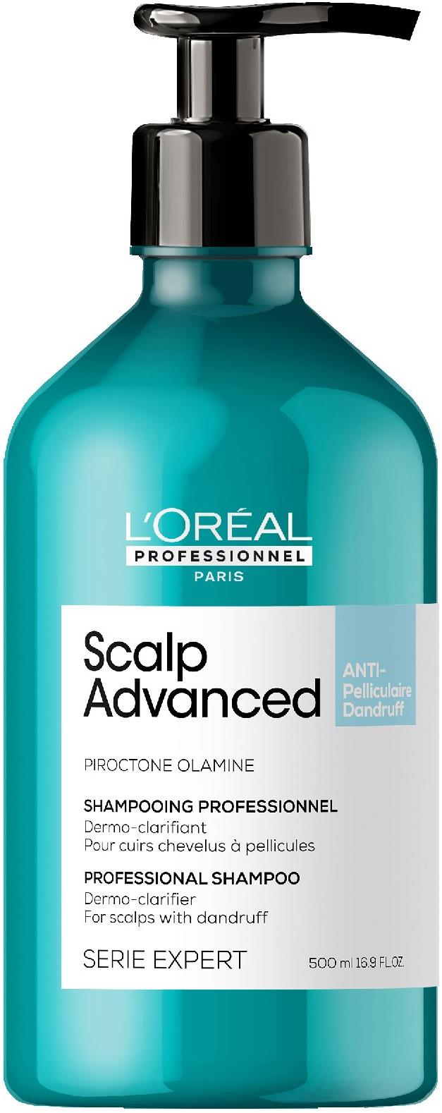 L'ORÉAL PROFESSIONNEL Serie Expert Scalp Advanced Anti-Dandruff Dermo clarifier šampon 500 ml