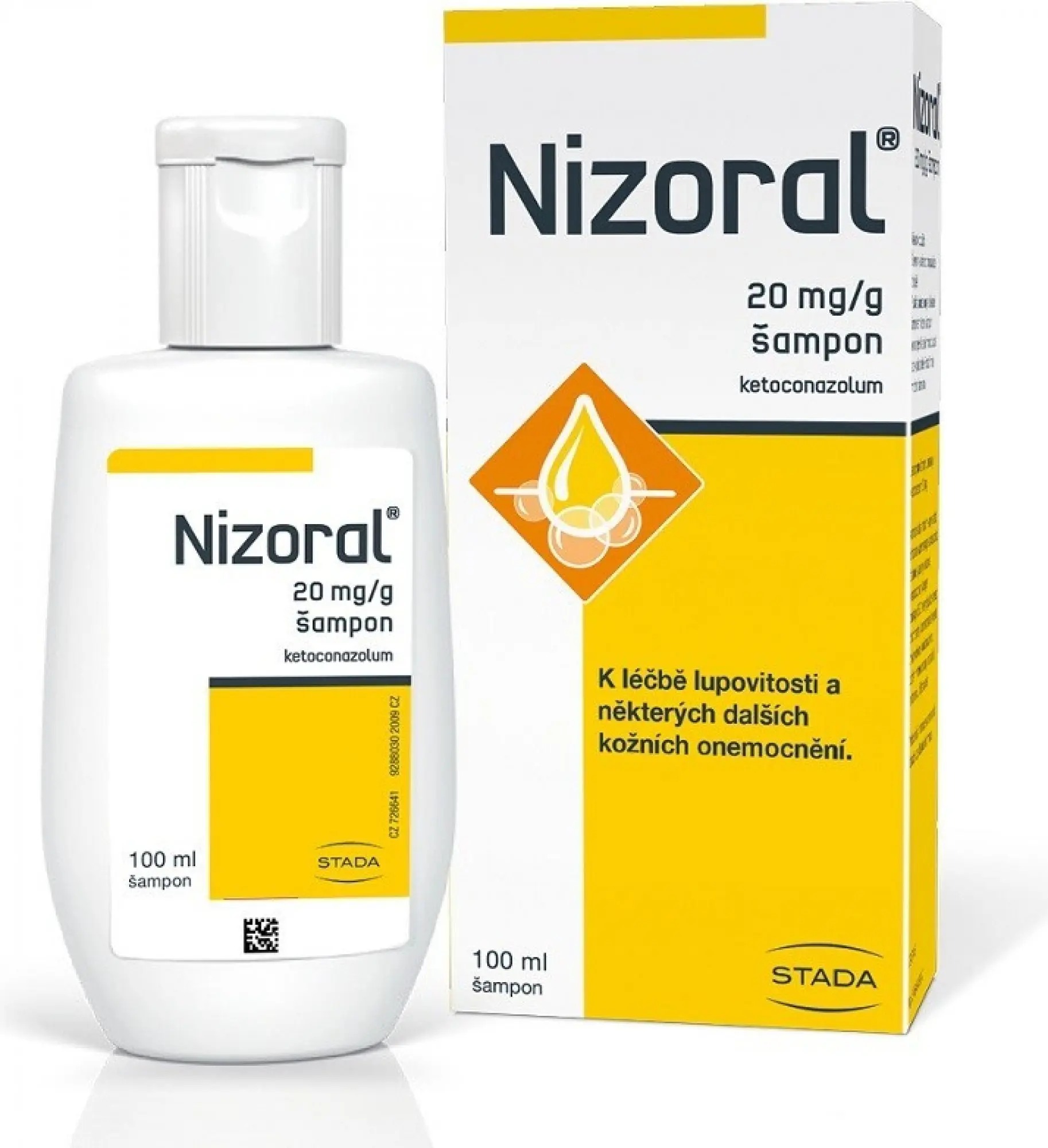 Nizoral 20 mg/g šampon 100 ml