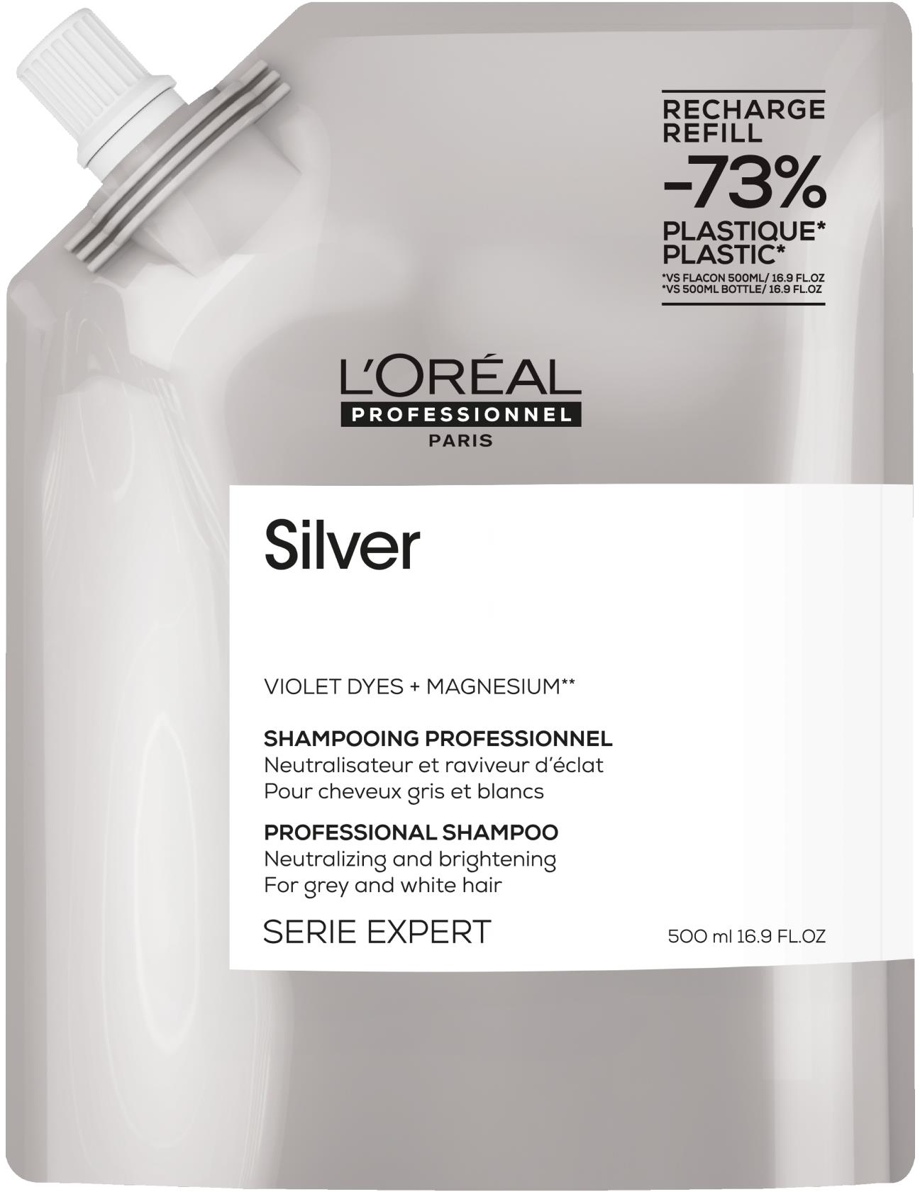 L'ORÉAL PROFESSIONNEL Silver Refill Shampoo 500 ml