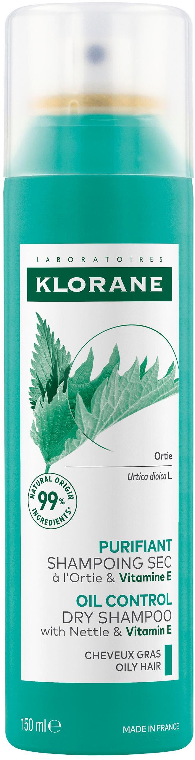 KLORANE Šampon s kopřivou a vitamínem E 150 ml