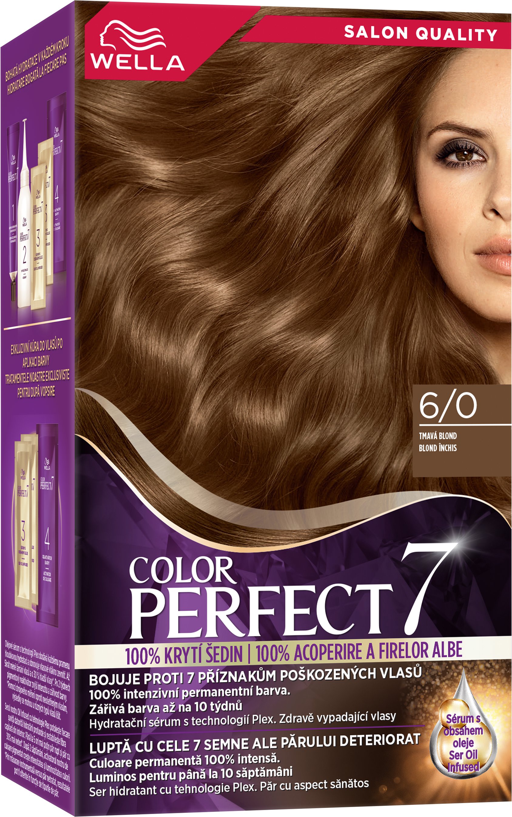 WELLA Color Perfect 6/0 Tmavá blond 135 ml