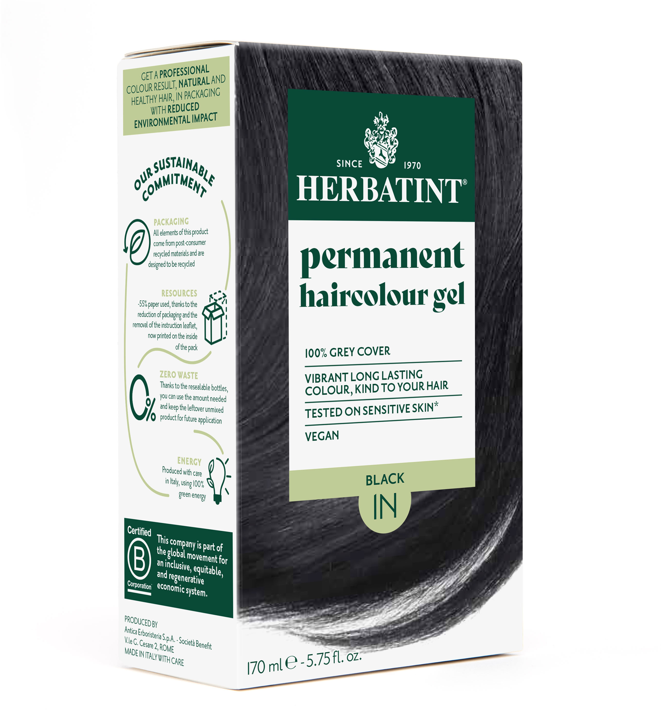 HERBATINT 1N černá 170 ml