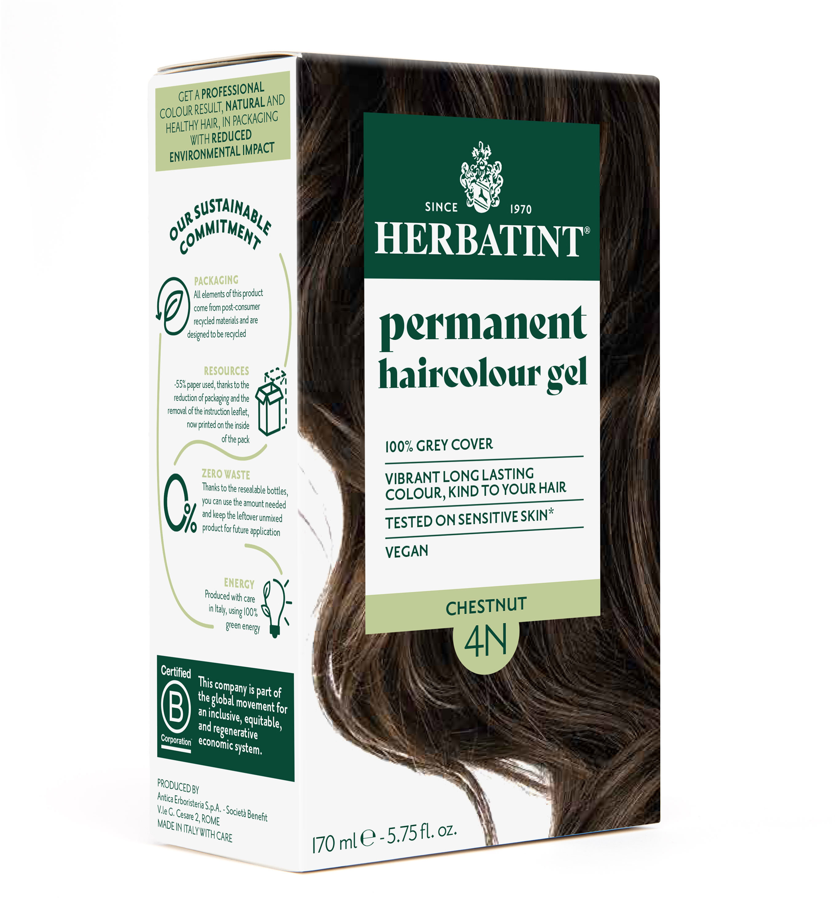 HERBATINT 4N kaštan 170 ml