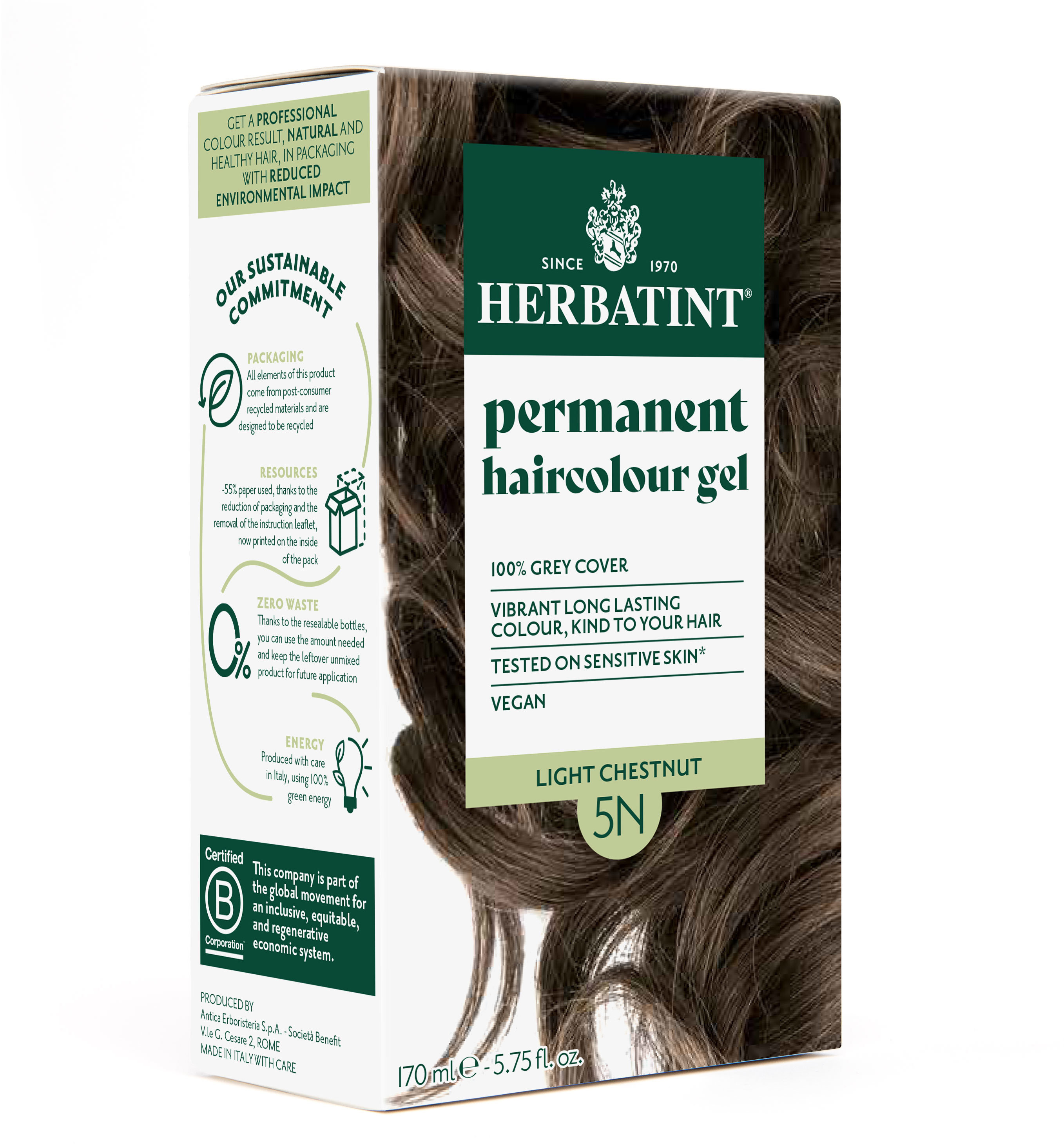 HERBATINT 5N světlý kaštan 170 ml