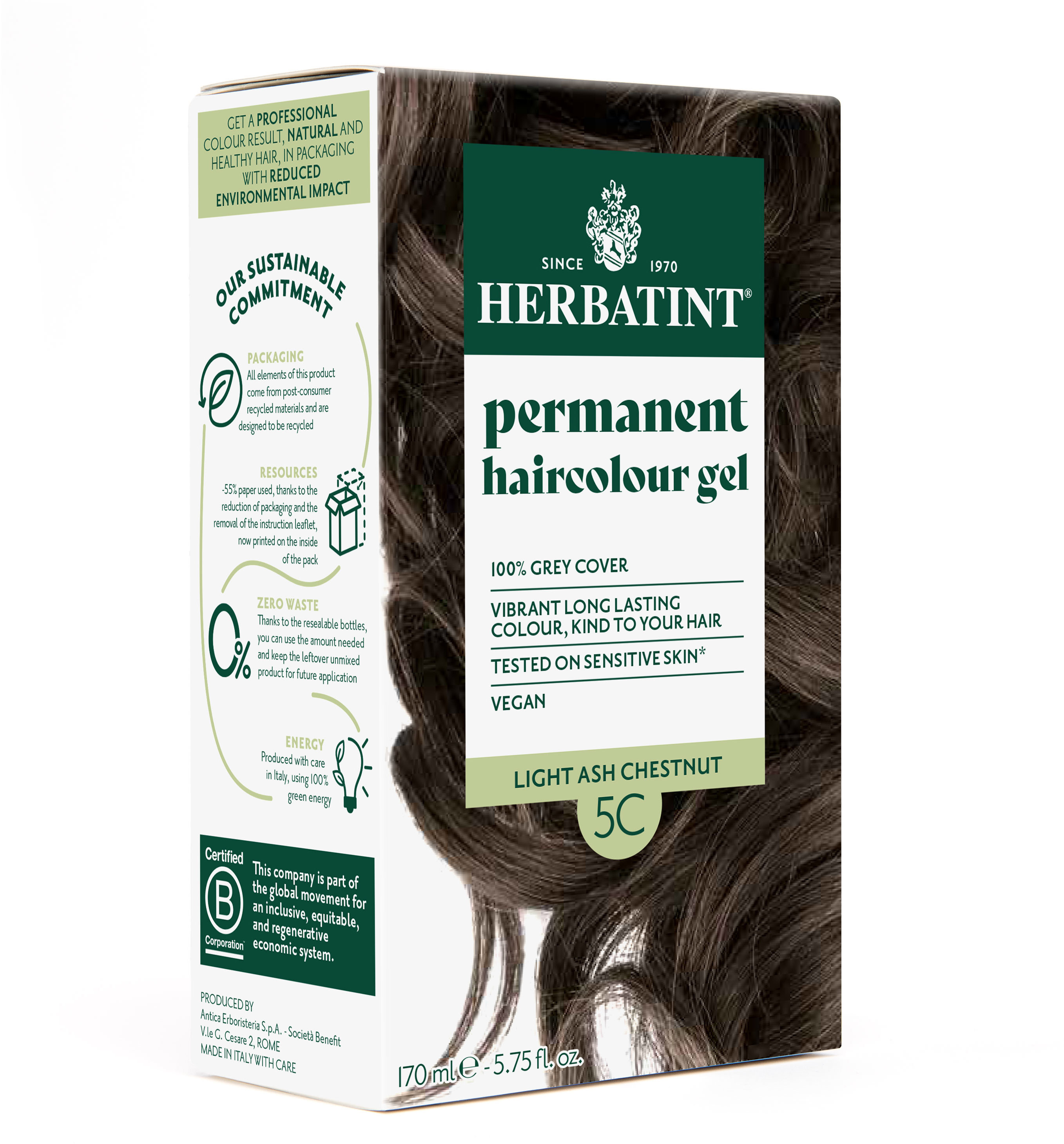 HERBATINT 5C světlý popelavý kaštan 170 ml