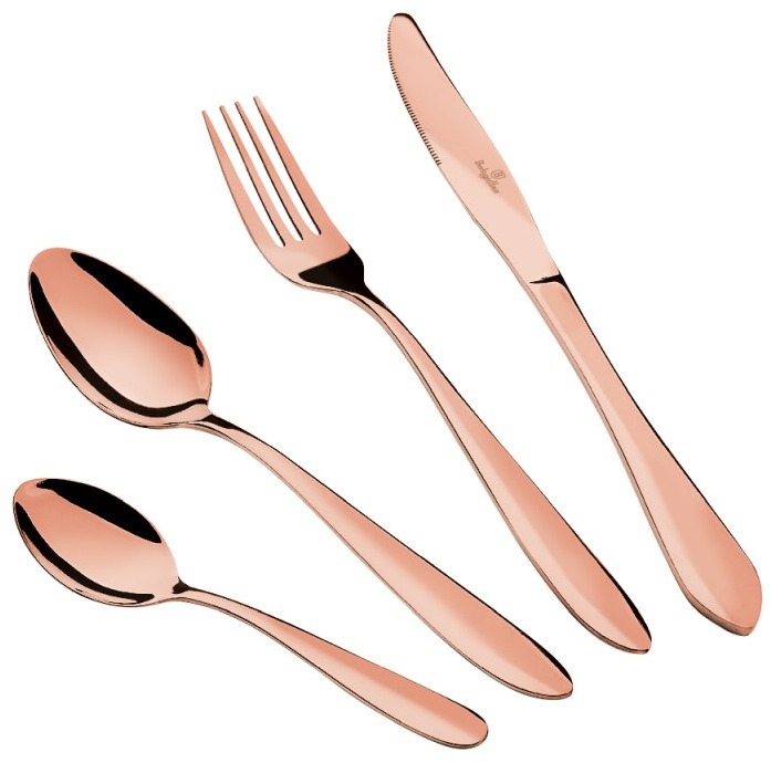 BERLINGERHAUS Sada příborů 24 ks Rosegold Metallic Line