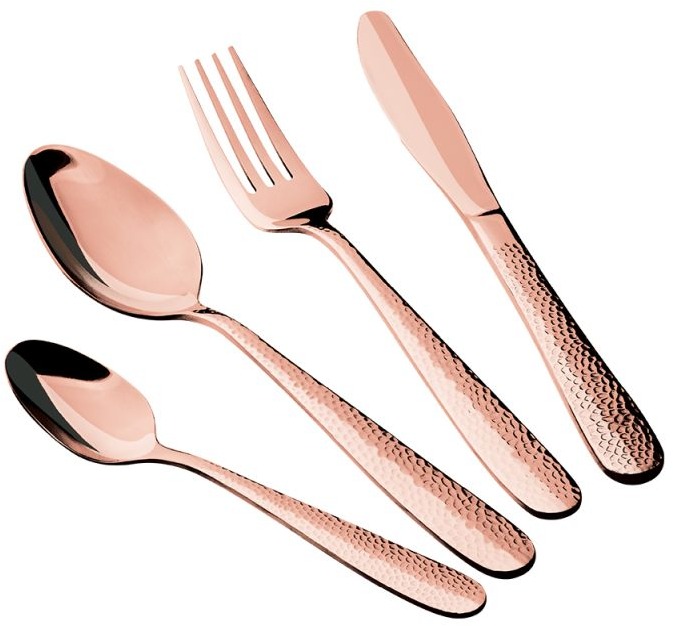BERLINGERHAUS Sada příborů 24 ks Rosegold Metallic Line II