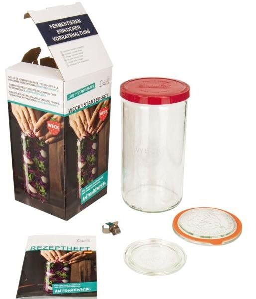 WECK Souprava pro kvašení/fermentaci 1,59l