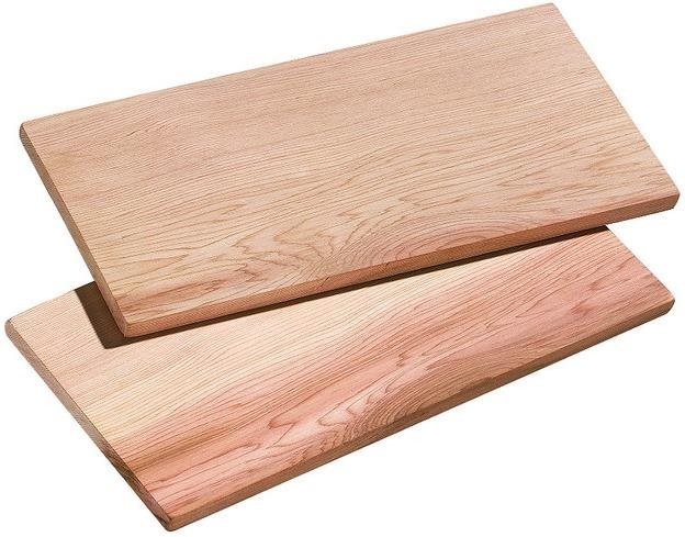 Küchenprofi Sada 2 ks dřevěných prkének L SMOKY 40x15x1 cm