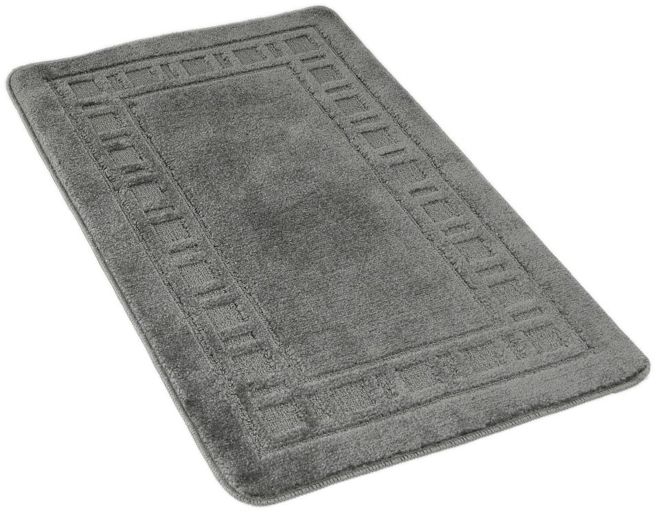 Kvalitex Koupelnová předložka 60 × 100 cm rám šedá