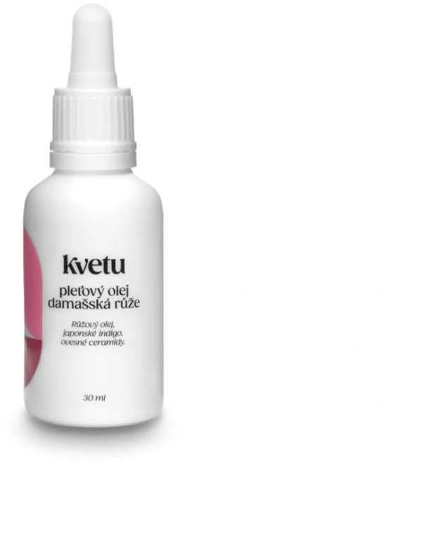 Kvetu Pleťový olej Damašská růže 30 ml