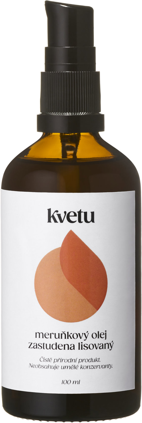 Kvetu Meruňkový olej zastudena lisovaný 100 ml