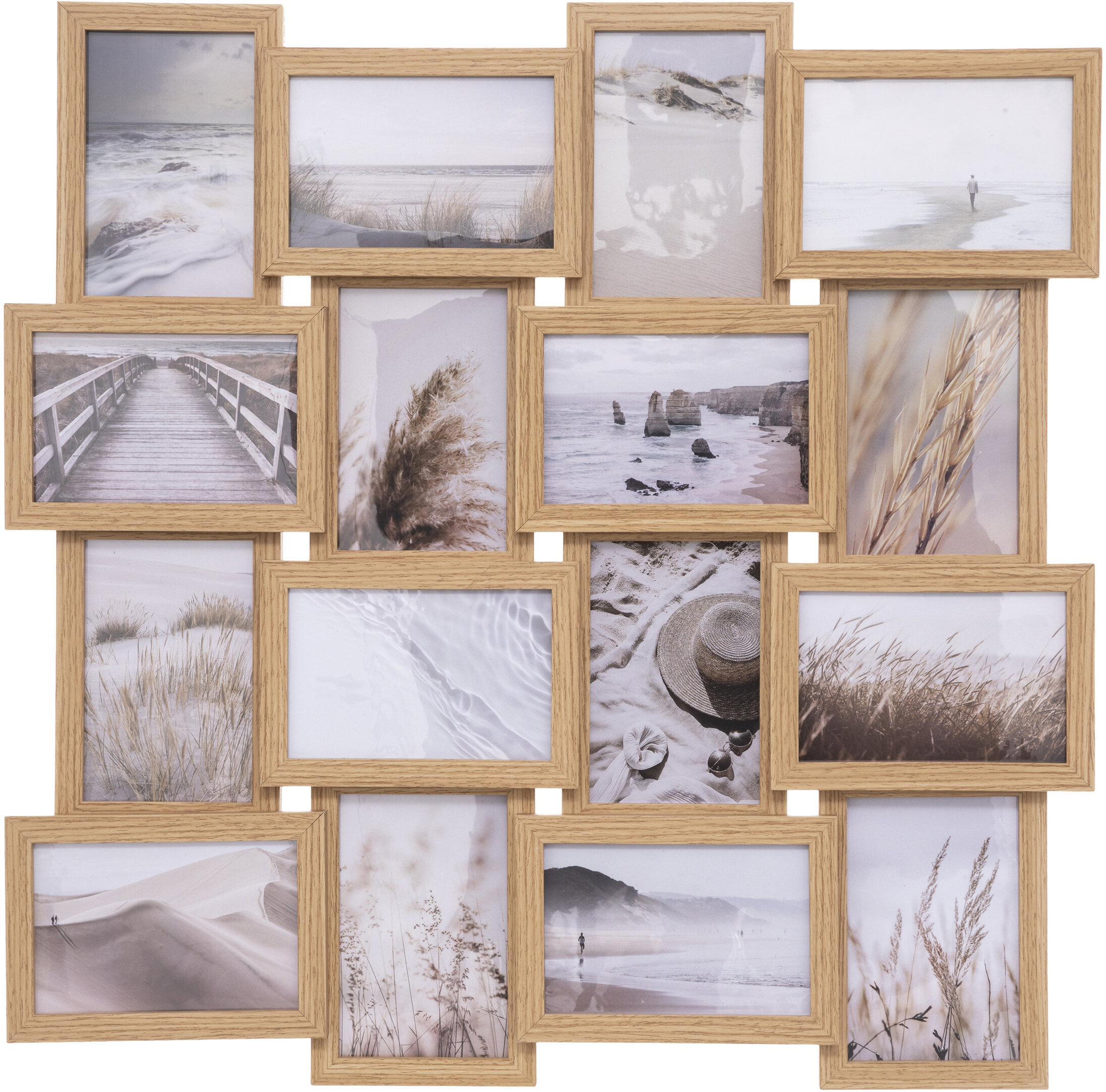 ATMOSPHERA Multirám na 16 fotografií Mia, 55,5 × 55,5 cm