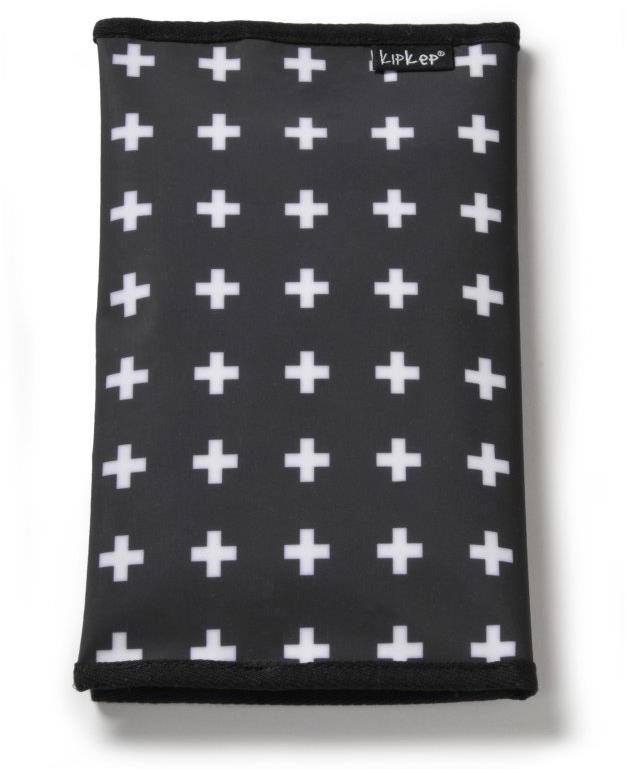 KipKep Diaper Wallet Crossy Black