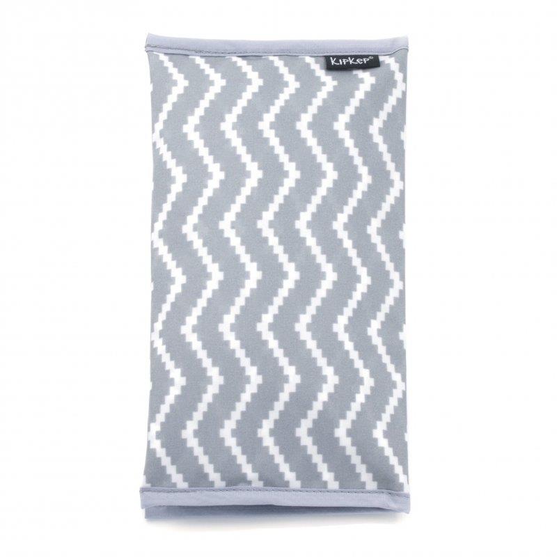 KipKep Diaper Wallet Silver Grey